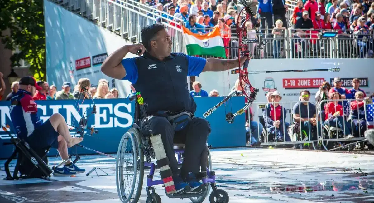 Para archery, Sheetal Devi, Rakesh Kumar, and Sarita Devi