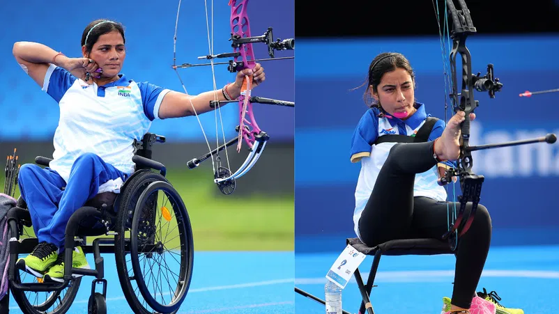 Para archery, Sheetal Devi, Rakesh Kumar, and Sarita Devi